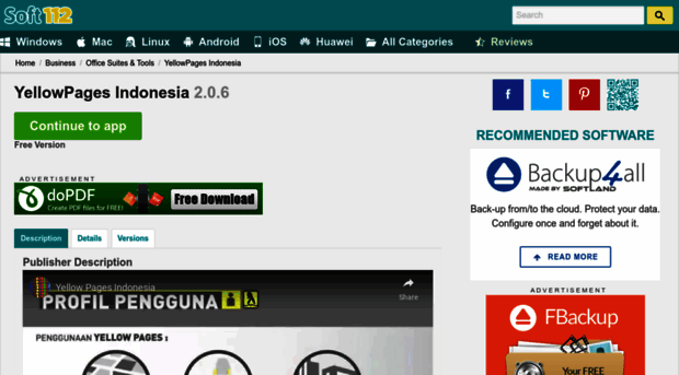 yellowpages-indonesia.soft112.com