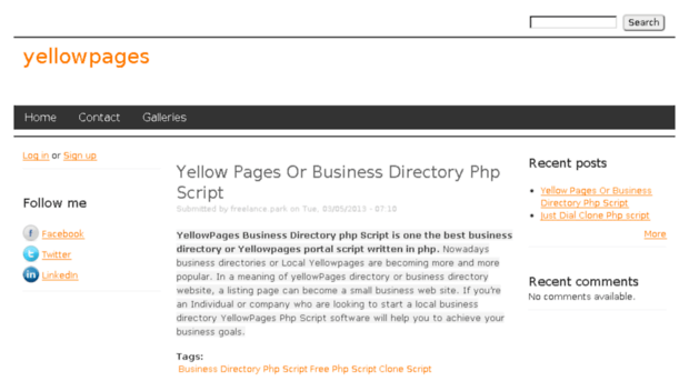 yellowpages.drupalgardens.com