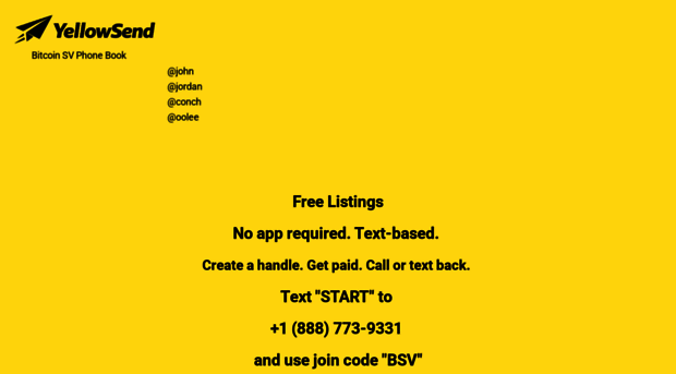 yellowsend.com