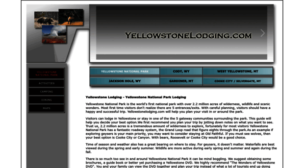 yellowstonelodging.com