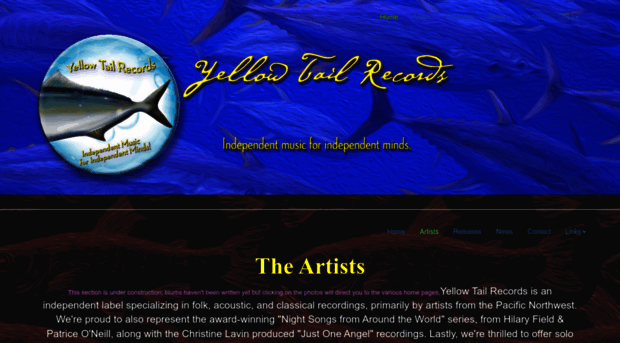 yellowtailrecords.com