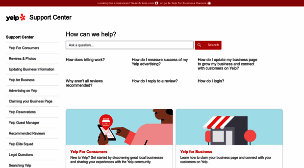 yelp-support.com