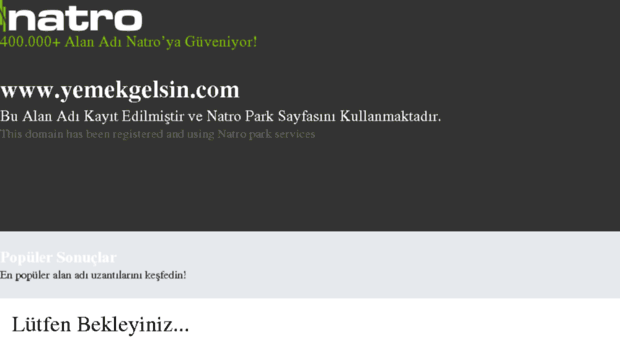 yemekgelsin.com