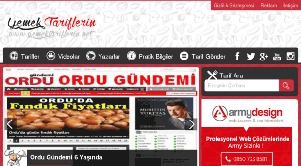 yemektarifin.net