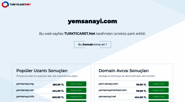 yemsanayi.com