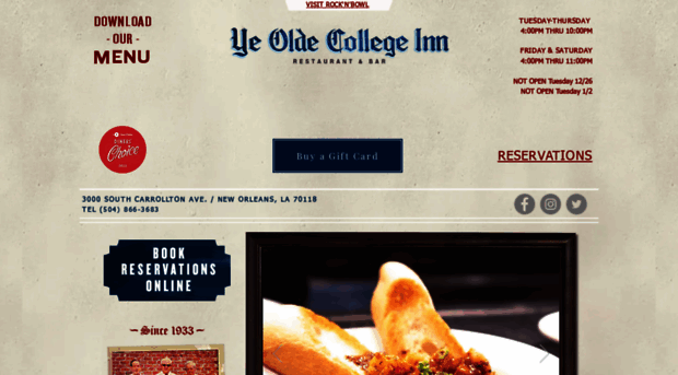 yeoldecollegeinn.com