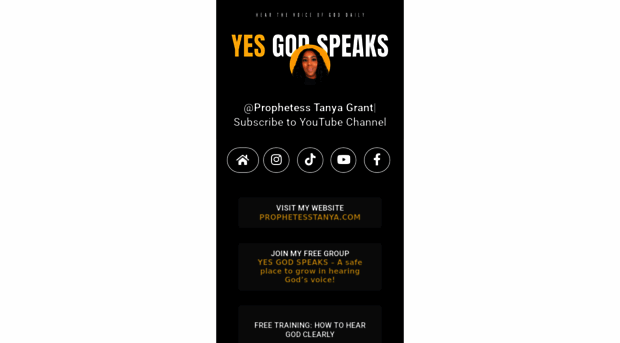 yesgodspeaks.com