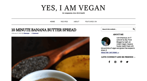 yesiamvegan.com