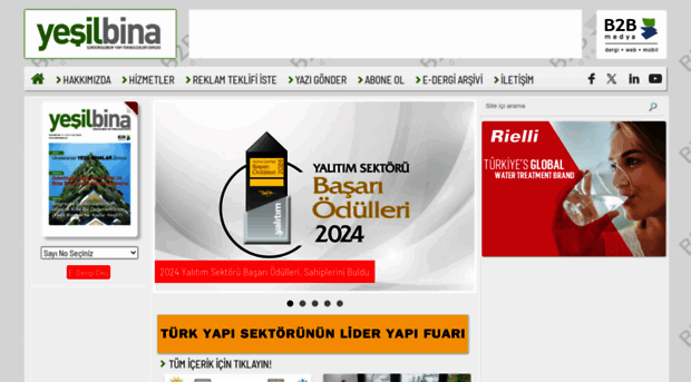 yesilbinadergisi.com