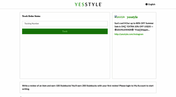 yesstyle.aftership.com