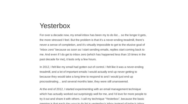 yesterbox.com