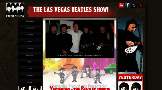 yesterdaybeatlestribute.com