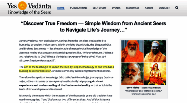 yesvedanta.com