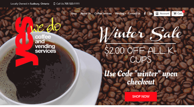 yeswedocoffeeservices.com