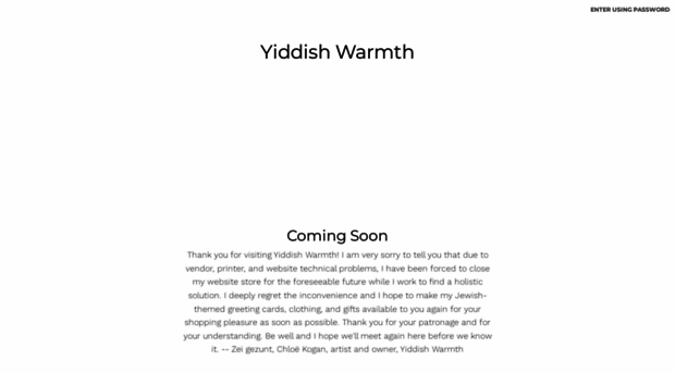 yiddishwarmth.com