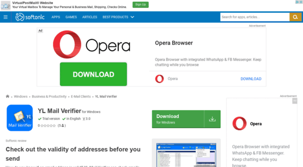 yl-mail-verifier.en.softonic.com