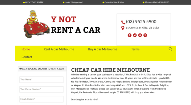 ynotrentacar.com.au