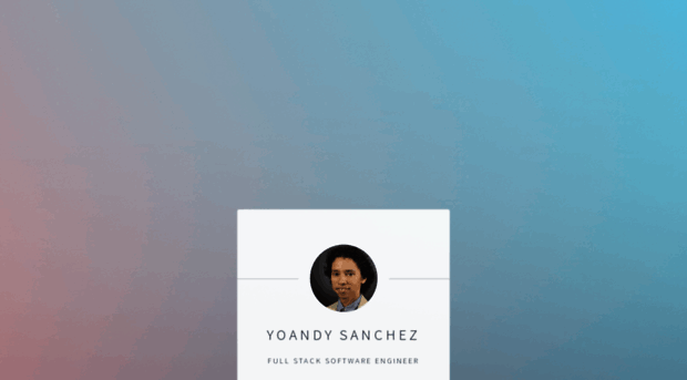 yoandysanchez.de