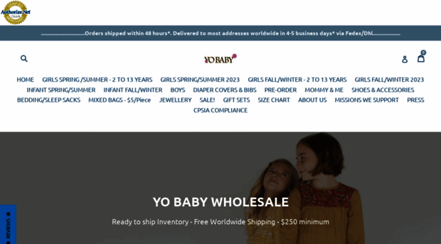 yobabywholesale.com