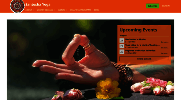yogaatsantosha.com