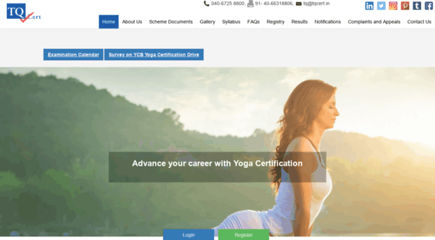 yogacertification.tqcert.in