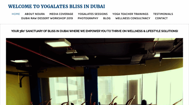 yogalatesblissindubai.com