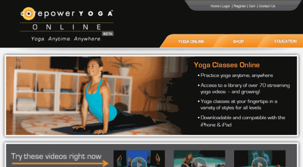 yogaonline.corepoweryoga.com