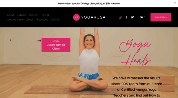 yogarosa.com