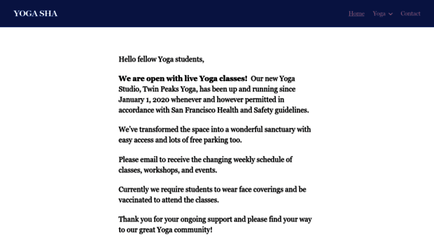 yogasha.com