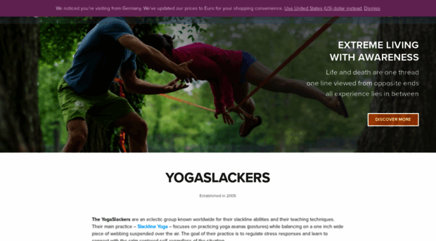 yogaslackers.com