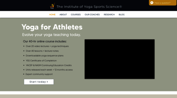 yogasportscience.com
