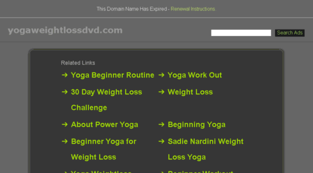 yogaweightlossdvd.com