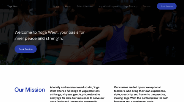 yogawestpa.com