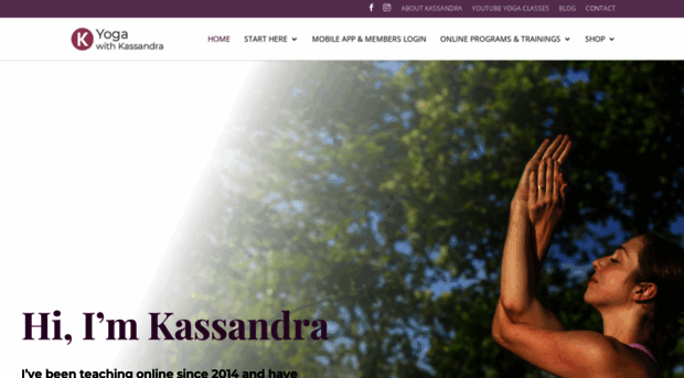 yogawithkassandra.com