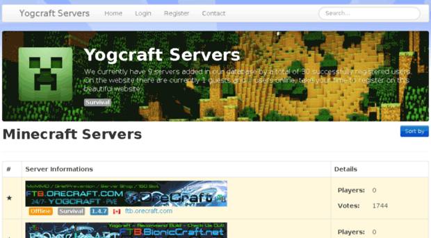 yogcraftserverlist.com