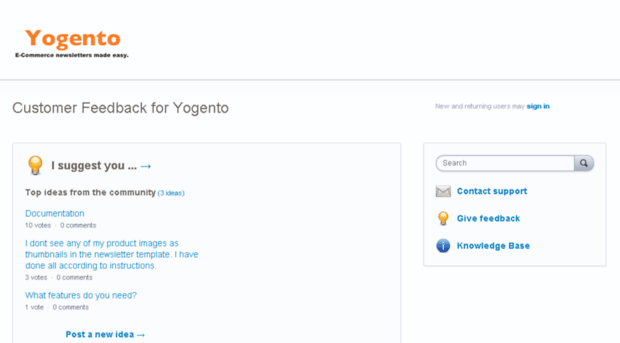 yogento.uservoice.com