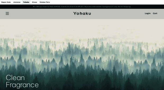 yohakufragrance.com