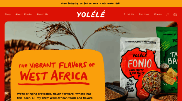 yolelefoods.com