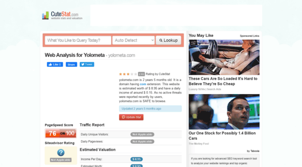 yolometa.com.cutestat.com