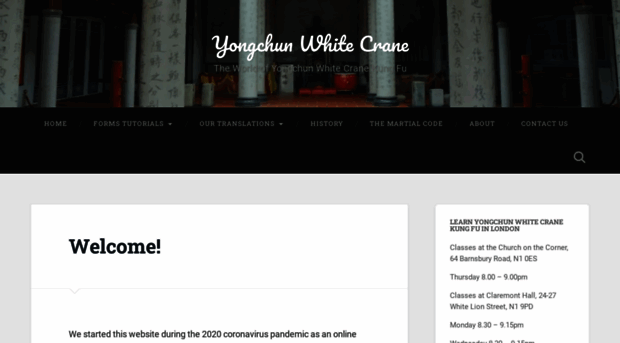yongchunwhitecrane.com