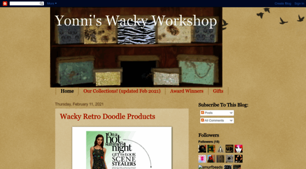 yonniswackyworkshop.blogspot.com