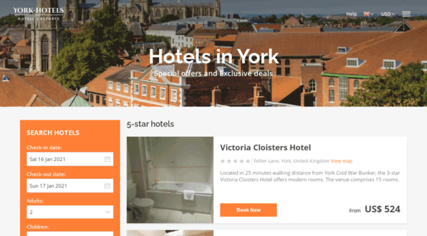 york-hotels.net