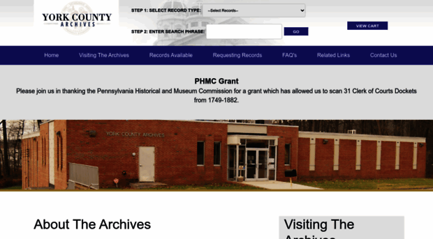 yorkcountyarchives.org