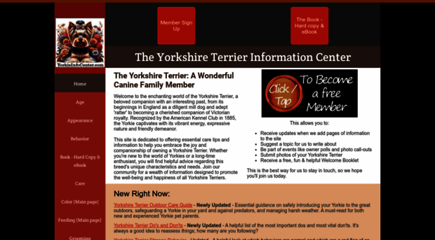 yorkieinfocenter.com