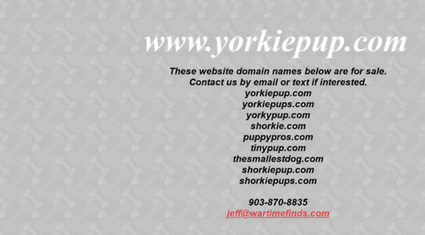 yorkiepup.com