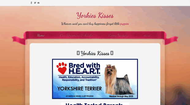 yorkieskisses.com