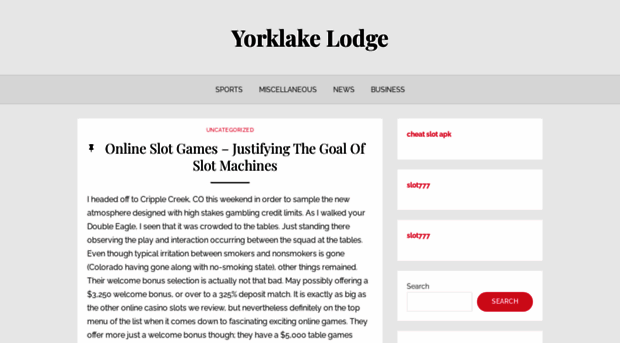 yorklakelodge.co.uk