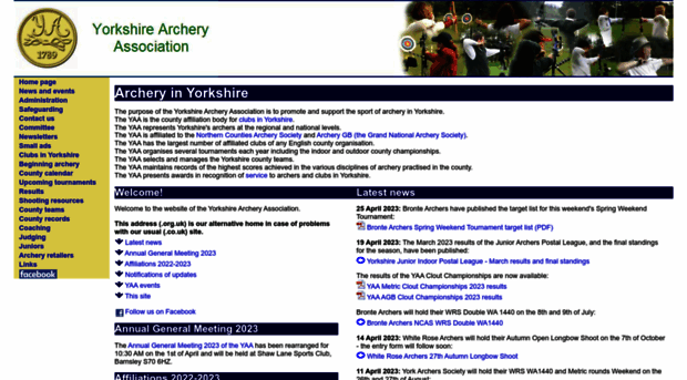 yorkshirearchery.org.uk