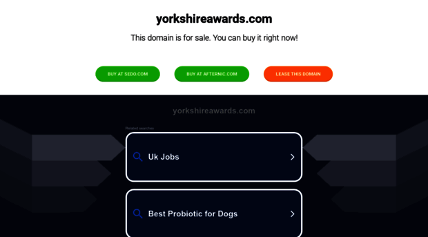 yorkshireawards.com