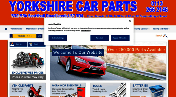 yorkshirecarparts.com